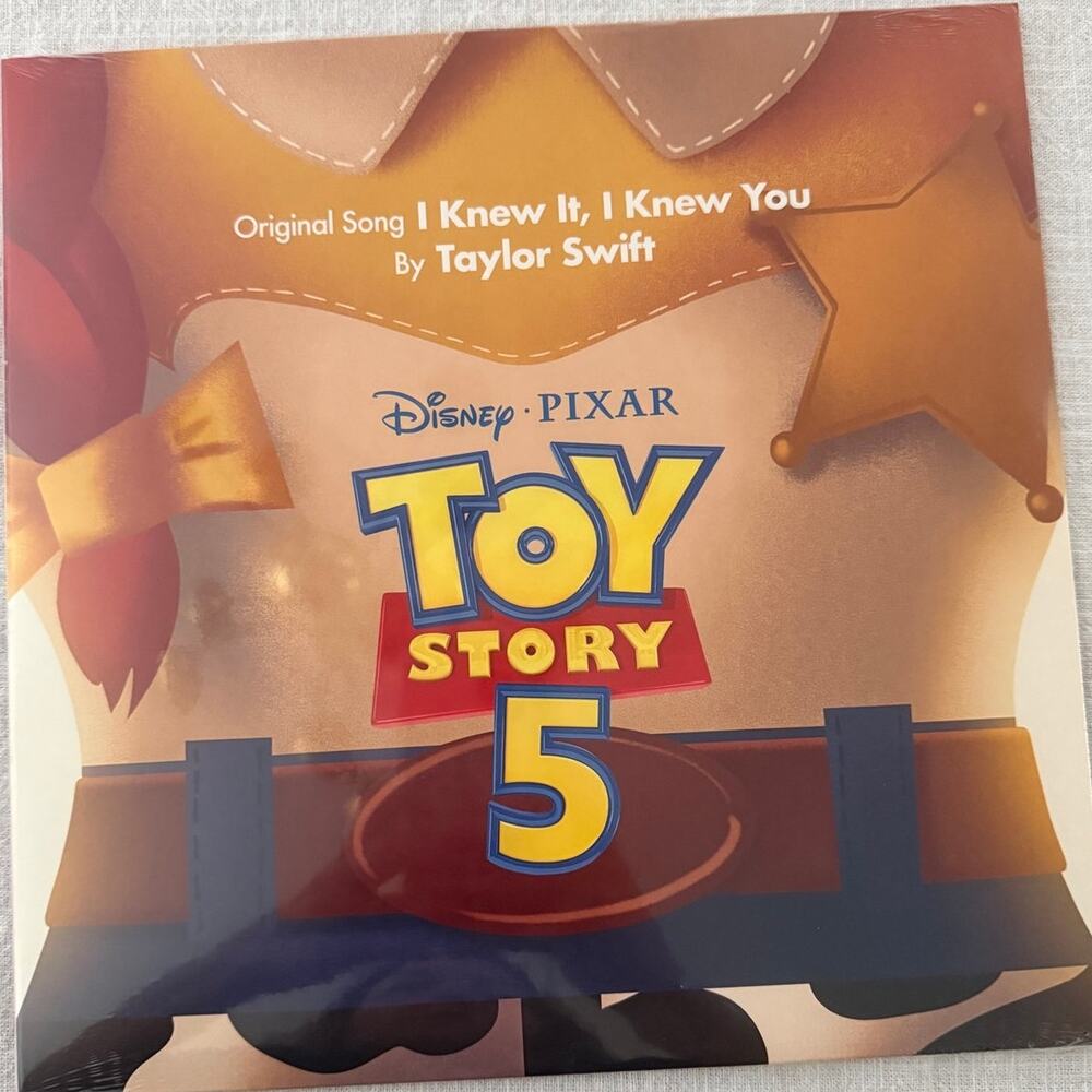 Taylor Swift Jessie's Sheriff Badge I Knew It, I Knew You 10" vinyl Toy Story